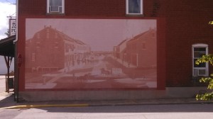 Mural on a Building in Mascoutah